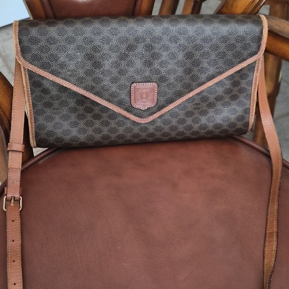Celine Jewelry - Vintage Celine Macadam Clutch or Crossbody